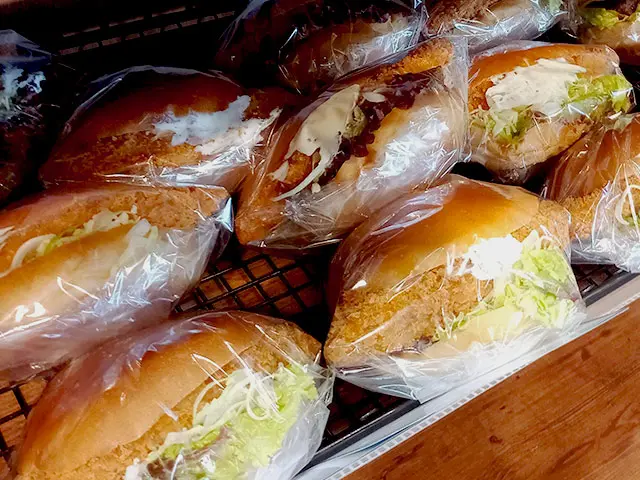 匠バーガー 白身フライ サンド